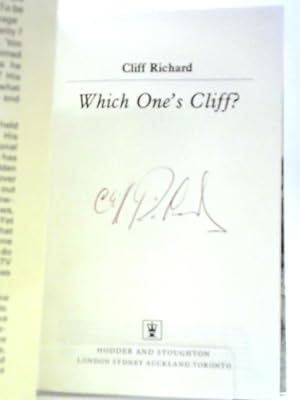 Which One's Cliff? - An Autobiography