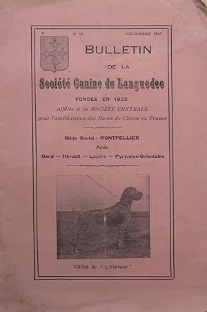 Bulletin de la Société Canine du Languedoc: n° 12 de décembre 1927