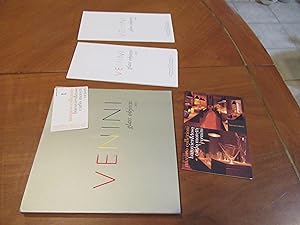 Venini Glass Objects 2001 (With) Two Thin Brochures Venini Glass Objects 2000 And Venini Glass Ob...