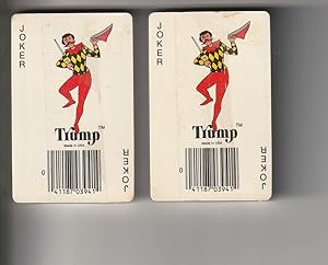 TRUMP Playing Cards unopened decks 1980's Elonne art