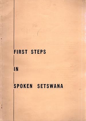 First Steps in Spoken Setswana