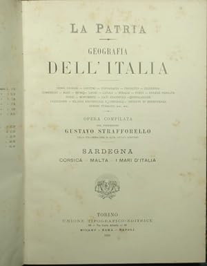 La patria - Geografia dell'Italia - Sardegna - Corsica - Malta - I mari d'Italia
