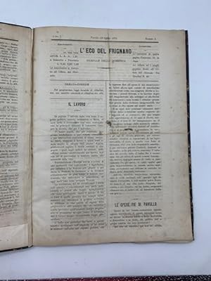 L'eco del Frignano. Giornale della Domenica. Pavullo, anno I. Numeri 1 (- 26) 1870