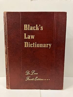 Black's Law Dictionary: Definitions of the Terms and Phrases of American and English Jurisprudenc...