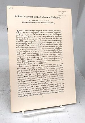 A Short Account of the Stefansson Collection