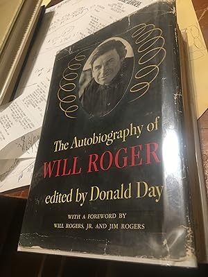 The Autobiography of Will Rogers. Signed x 2