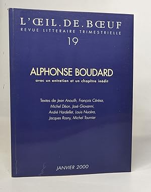 L'Oeil-de-boeuf numéro 19 : Alphonse Boudard