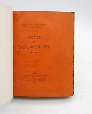Notes et Souvenirs 1871-1872
