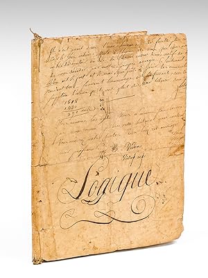 Cours de philosophie de l'abbé Jean-François de Valrivière An 1801 - 1802 [ Cours manuscrit de lo...
