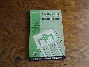 Technique Et Applications Des Transistors