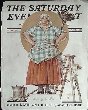 The Saturday Evening Post May 15, 1937 J.C. Leyendecker FRONT COVER ONLY