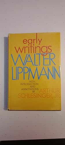 Walter Lippmann, early writings