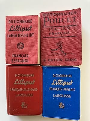 Dictionnaires miniatures / Lilliput.