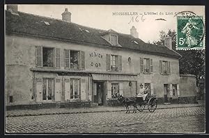 Carte postale Moisselles, l`Hotel du Lion d`Or