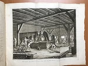 Ensemble complet des 58 planches sur la verrerie et le vitrier - Encyclopédie Diderot & d'Alembert