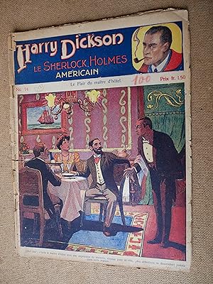 Harry Dickson N° 74 Le Flair du Maitre d' Hotel
