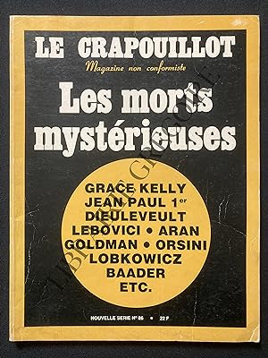 LE CRAPOUILLOT-NOUVELLE SERIE N°86-FEVRIER 1986-LES MORTS MYSTERIEUSES