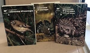 Oiseaux d'europe / 3 tomes