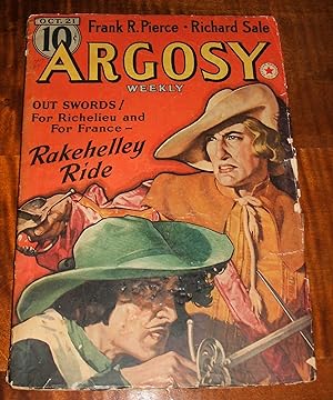 Argosy Weekly for October 21, 1939 // The Photos in this listing are of the magazine that is offe...