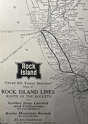 Rock Island Lines Route of the Rockets