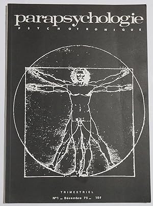 Parapsychologie Psychotronique n°1 Décembre 1975