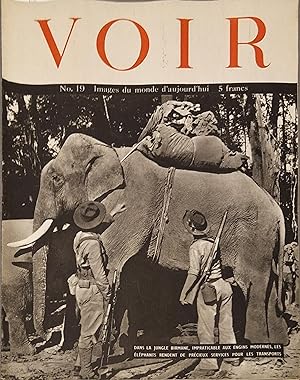 Voir N° 19. En couverture : Eléphants dans la jungle birmane. Aviation sanitaire. - La France rec...