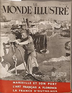 Le Monde illustré N° 4331. En couverture : Le port de Marseille. Strasbourg. - L'art français à F...