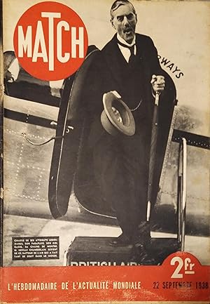 Match N° 12 : Hitler - Queen Elisabeth - Femmes de cirque Neville Chamberlain en couverture. 22 ...