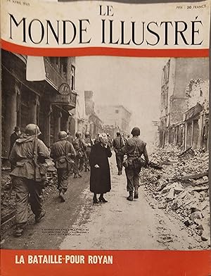 Le Monde illustré N° 4305. En couverture : La bataille pour Royan. 28 avril 1945.
