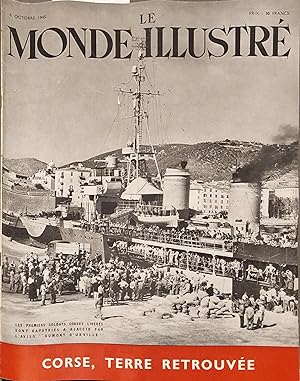 "Le Monde illustré N° 4328. En couverture : Retour des soldats corses. Corse, terre retrouvée. - ...