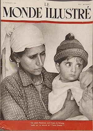 Le Monde illustré N° 4333. En couverture : Enfant palestinien. Le casse-tête palestinien. - La po...