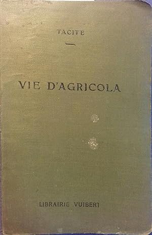 Vie d'Agricola. Texte latin.