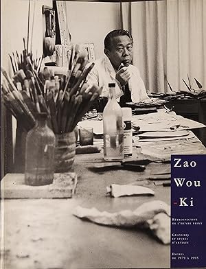 Zao Wou-Ki, rétrospectives de l'oeuvre peint, gravures et livres d'artistes. Encres de 1979 à 1995.