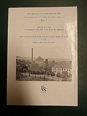 Die Geschichte der Saline Salzliebenhalle und der alten Salzstadt. (= Beiträge zur Stadtgeschicht...