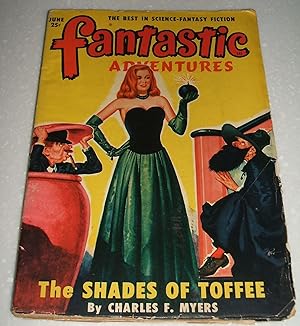 Fantastic Adventures for June 1950 // The Photos in this listing are of the magazine that is offe...