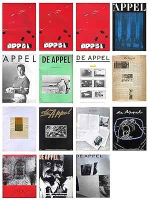 De Appel (Stichting de Appel). Collection of 17 numbers in 15 issues (of a total of 25 bulletins ...
