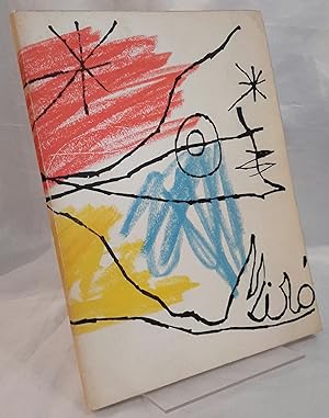Joan Miro. Exhibition Catalogue for the 1964 Tate Exhibition. SIGNED PRESENTATION COPY FROM THE A...