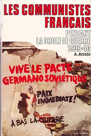 Les communistes français pendant la drôle de guerre 1939-40