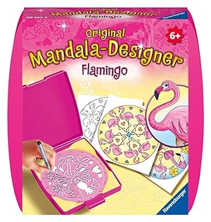 Mini Mandala-Designer Flamingo