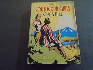 The Outdoor Girls On A Hike by Laura Hope 1929 #2322 HC Whitman HC