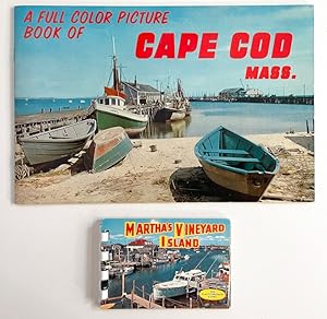 Two (2) 1960s Massachussetts Tourism publications: Cape Cod & Martha's Vineyard Island