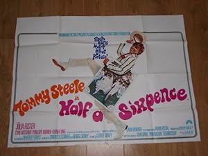 Original Vintage Quad Movie Poster Half a Sixpence