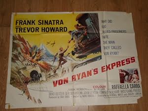 UK Quad Movie Poster: Von Ryan's Express