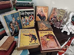 7 Wizard of Oz Books, 4, 5, 10, 18, 19, 25, 31: Dorothy and the Wizard, The Road to Oz, The Lost ...