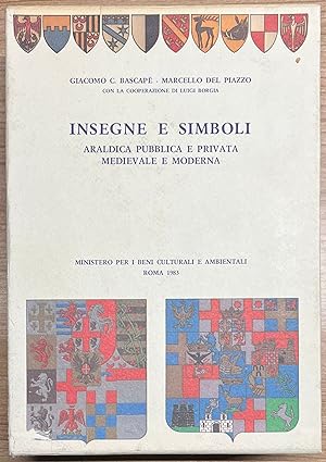 Heraldry, 1983, Italy | Insegne e Simboli. Araldica Pubblica e Privata Medievale e Moderna. Minis...