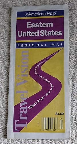 Eastern United States Regional Map: Travel Vision: where to go, how to go, what to see [Map]