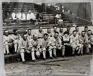 1919 White Sox team ("Black Sox Scandal") photo.