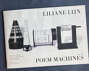 Liliane Lijn poem machines 1962-1968
