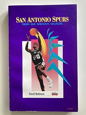 Spurs 1991-92 Media Guide