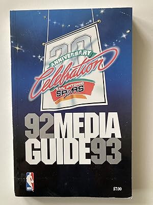 Spurs 1992-93 Media Guide